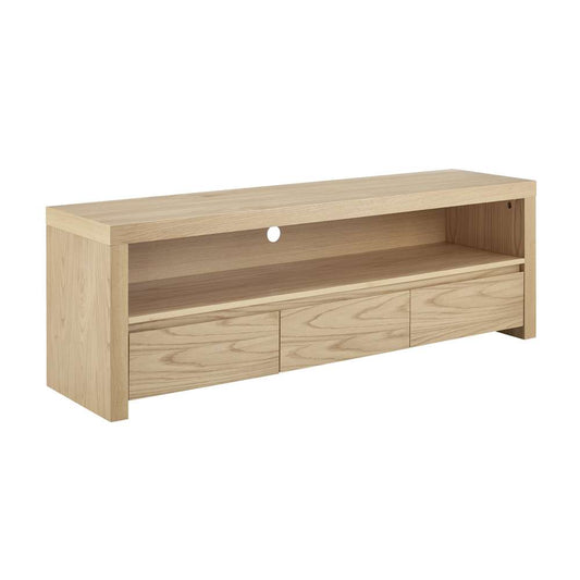 Euro Style - Bryant Media Stand in Oak - 09839OAK-KIT veiw 2