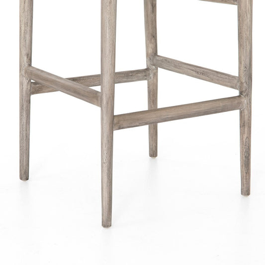 Four Hands - Muestra Bar Stool - Weathered Grey - JLAN-206A veiw 2