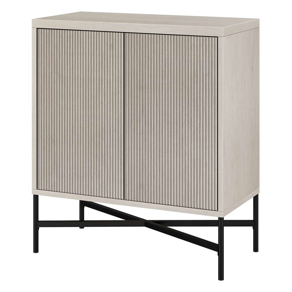 Hudson & Canal - Brighton 28in Wide Rectangular Accent Cabinet in Alder White - AC1938 veiw 4