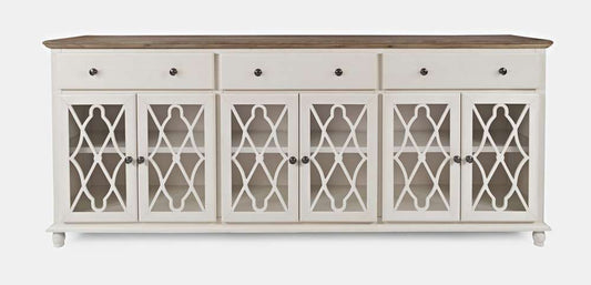 Jofran - Aurora Hills 6 Door Accent Chest - White / Bisque - 1998-86 veiw 2