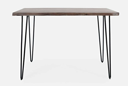 Jofran - Natures Edge 52 Solid Acacia Counter Height Dining Table - Slate - 1981-52 veiw 2