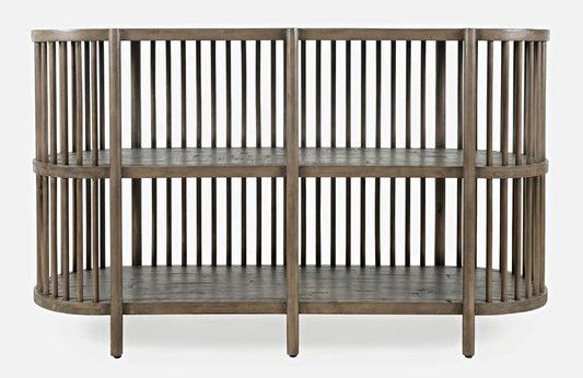 Jofran - Rhapsody Mid-Century Modern 54in Open Storage Accent Cabinet - 2185-54 veiw 2