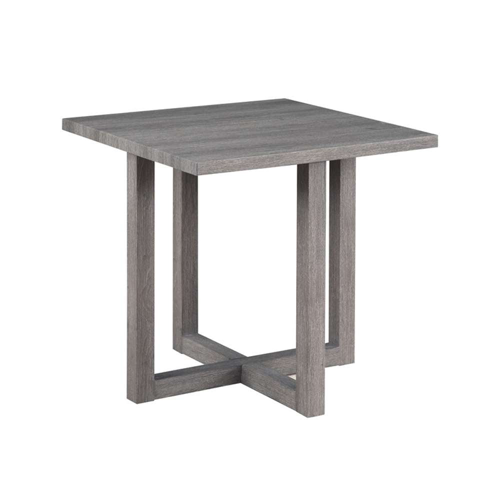 Lilola Home - Moseberg Distressed Gray End Table - 98012 veiw 2