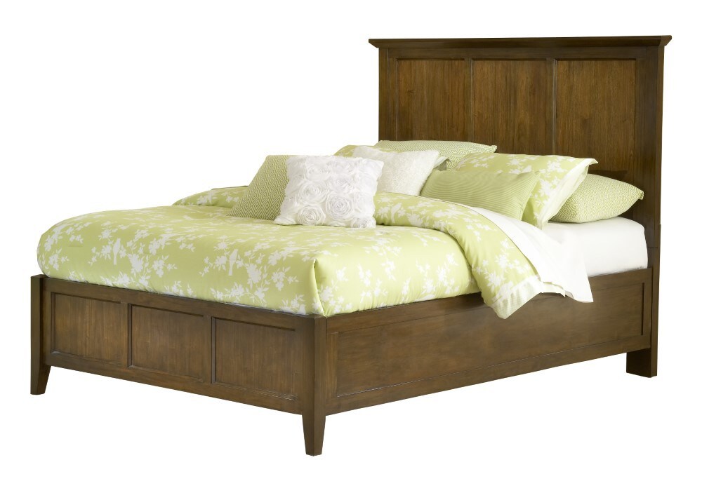 Modus Furniture - Paragon King-size Panel Bed in Truffle - 4N35L7 veiw 1