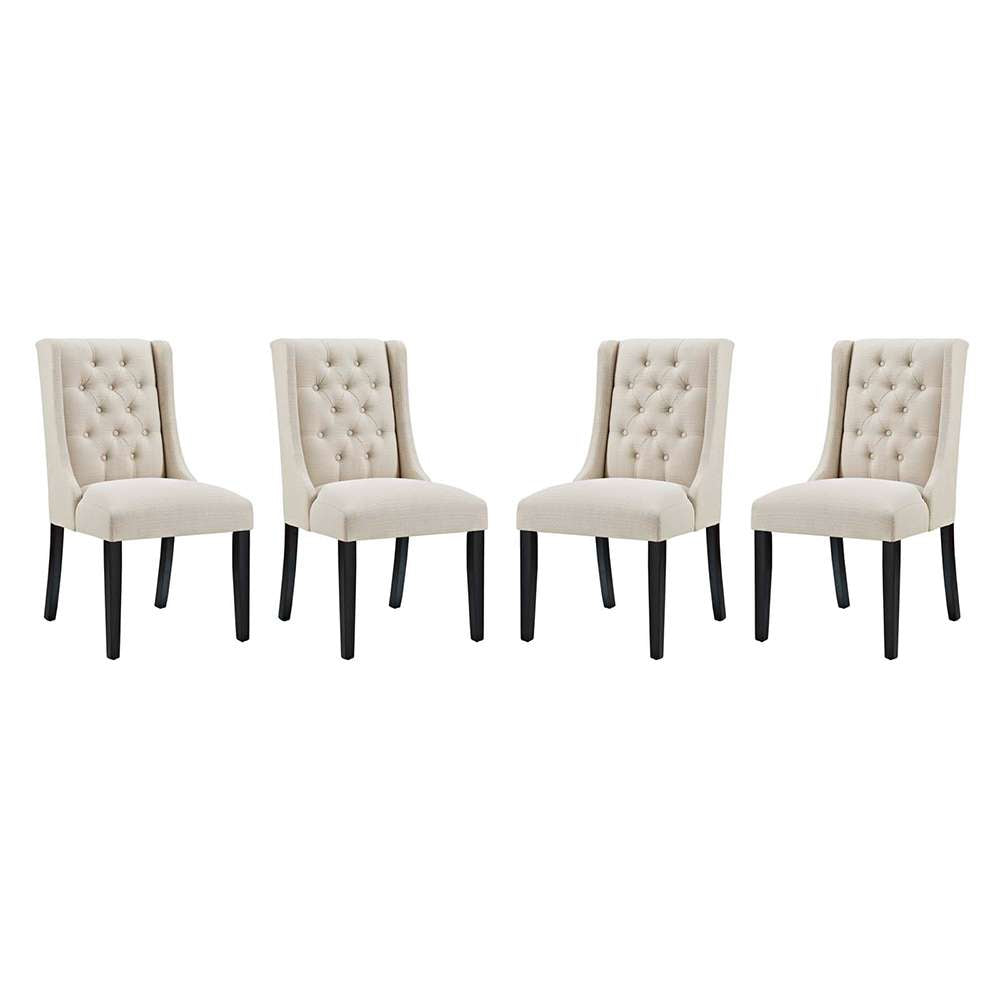 Modway - Baronet Dining Chair Fabric (Set of 4) - EEI-3558-BEI veiw 1