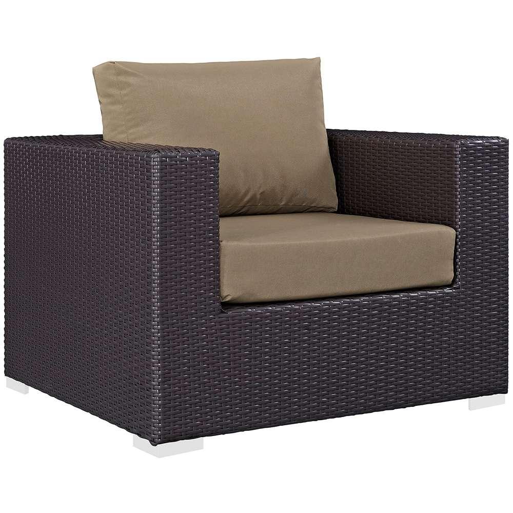 Modway - Convene Outdoor Patio Armchair - EEI-1906-EXP-MOC veiw 1