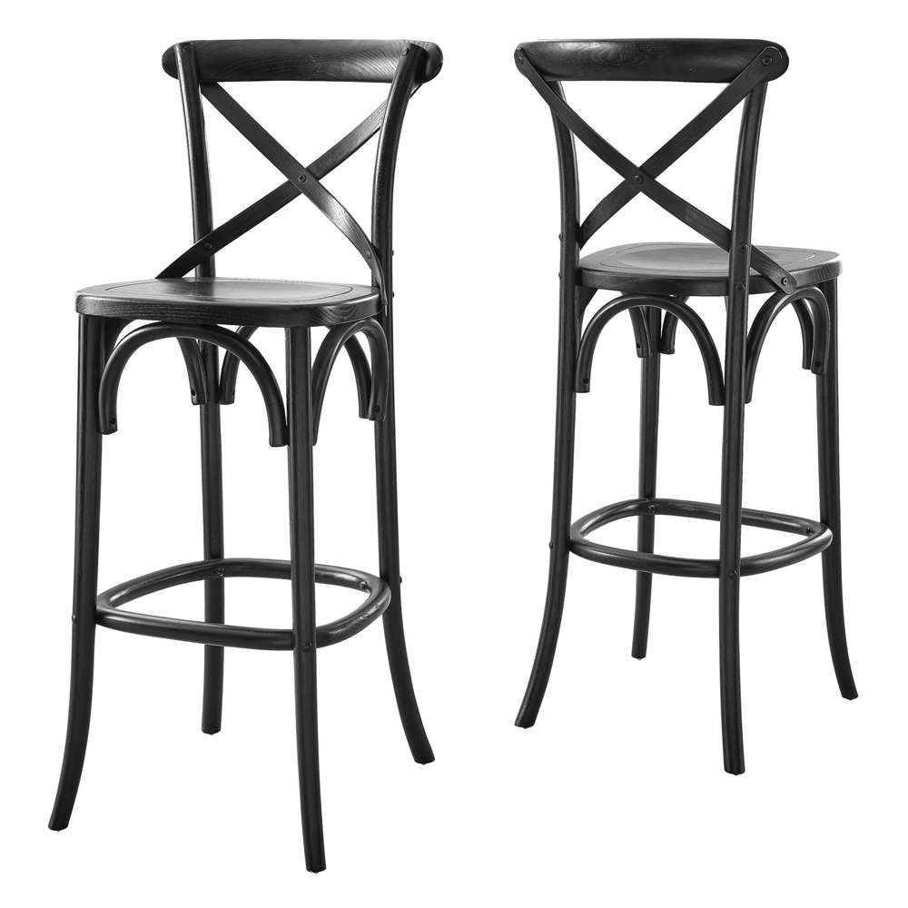 Modway - Gear Bar Stool - EEI-5563-BLK veiw 6