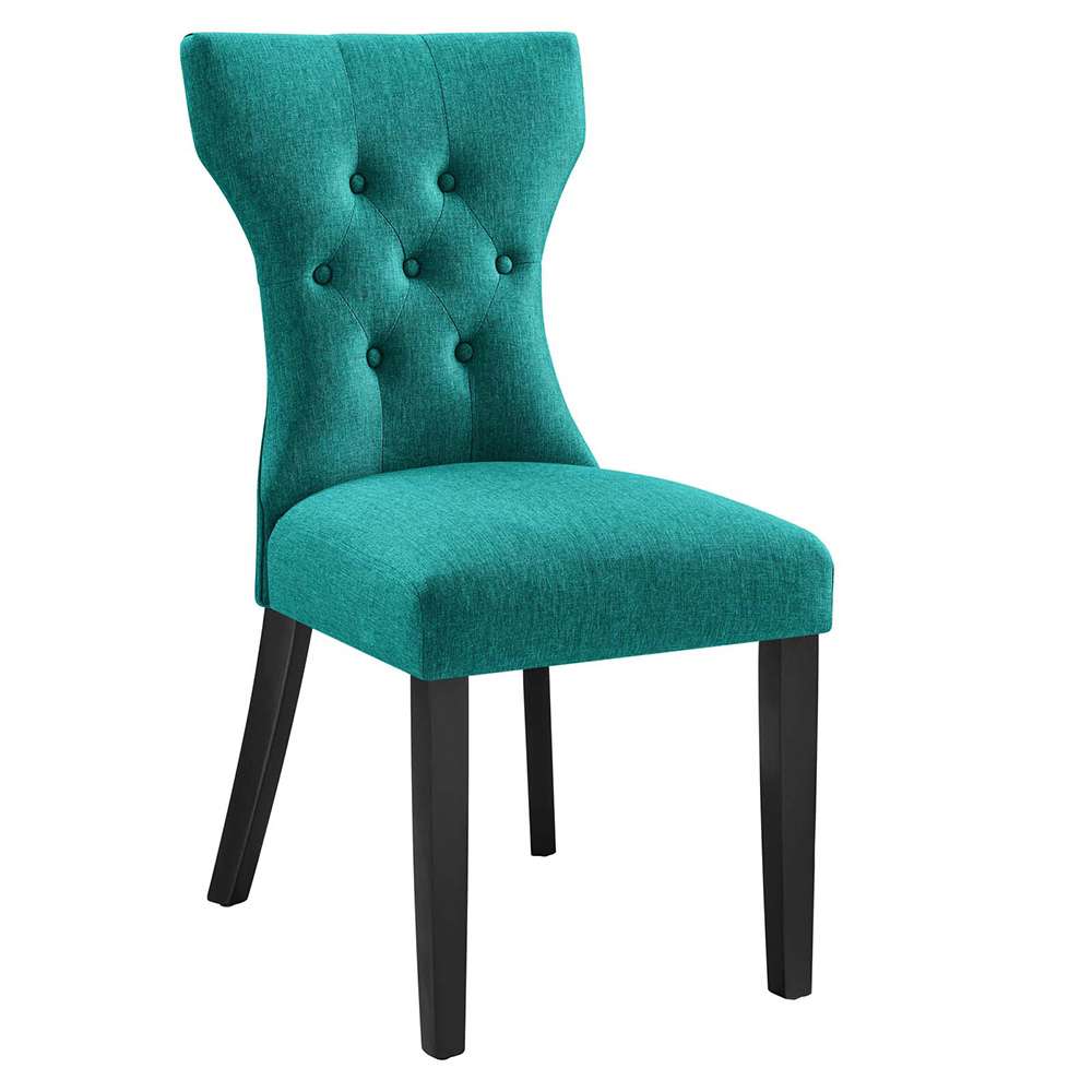 Modway - Silhouette Dining Side Chair - EEI-1380-TEA veiw 1