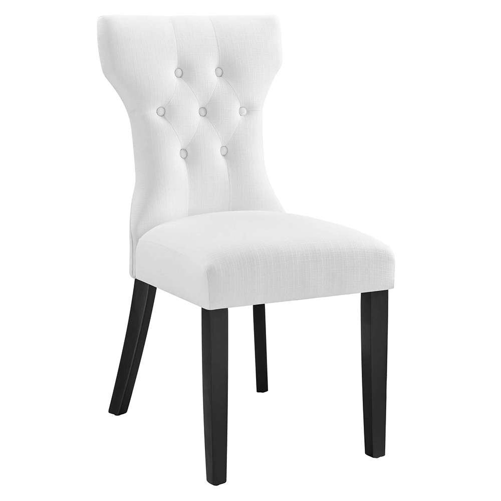 Modway - Silhouette Dining Side Chair - EEI-1380-WHI veiw 1