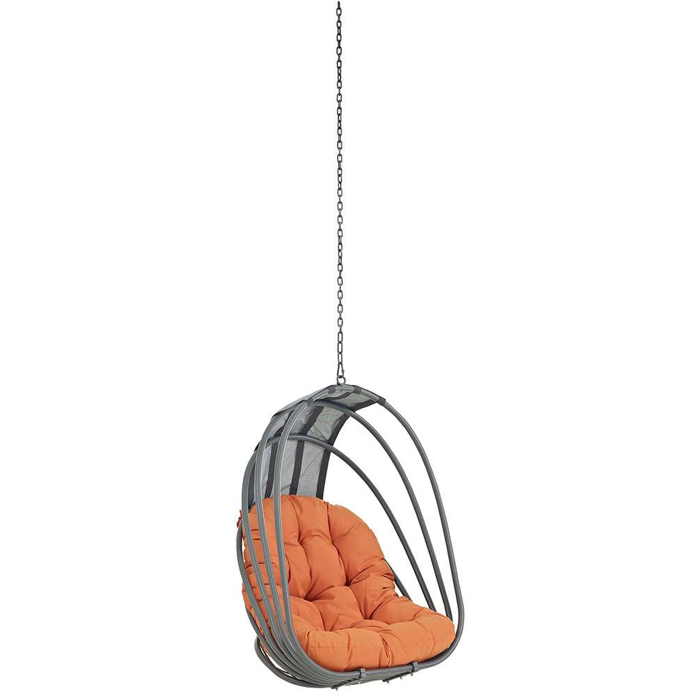 Modway - Whisk Outdoor Patio Swing Chair Without Stand - EEI-2656-ORA-SET veiw 1