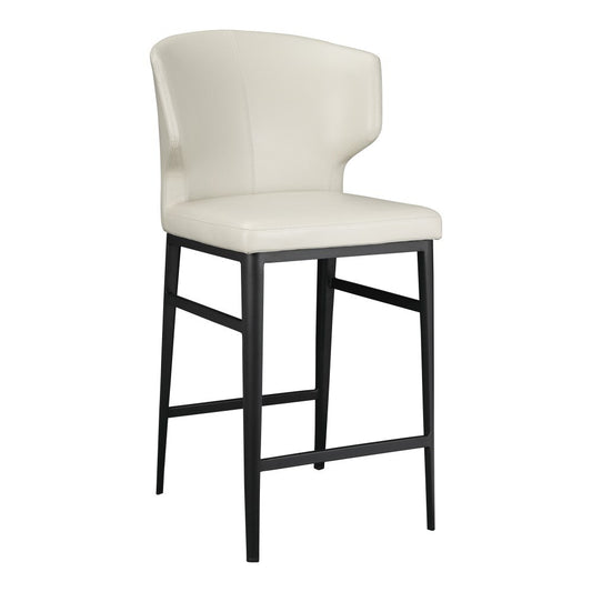 Moes Home - Delaney Counter Stool in Beige - EJ-1022-34 veiw 2