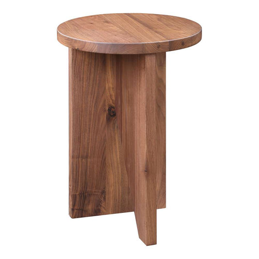 Moes Home - Grace Accent Table Walnut - BC-1122-03 veiw 2