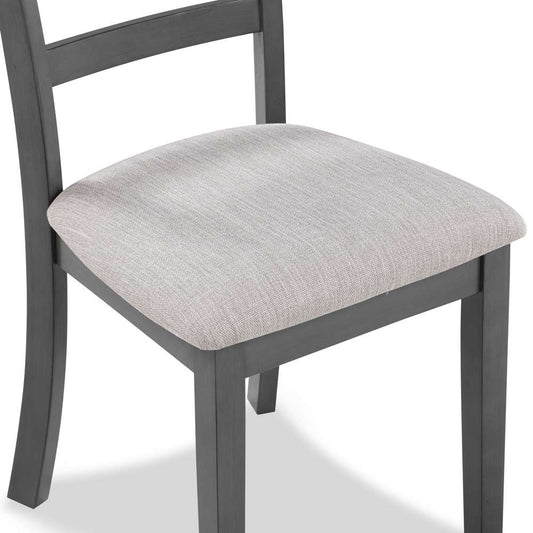 New Classic Furniture - Cori Round Dining 5 Pc Set-Gray - D1719-50S-GRY veiw 2