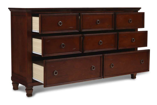 New Classic Furniture - Tamarack Dresser- Brn Cherry - BB044C-050 veiw 2