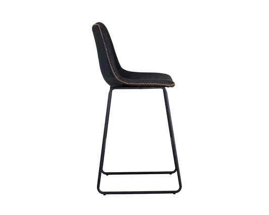 Sunpan - Cal Counter Stool - Antique Black (Set Of 2) - 104961 view 2