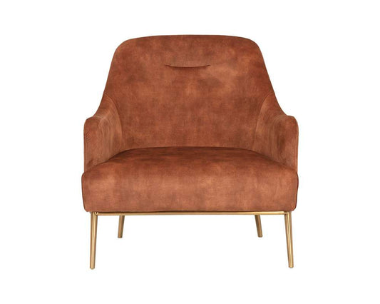 Sunpan - Cameron Lounge Chair - Nono Rust - 106400 veiw 2