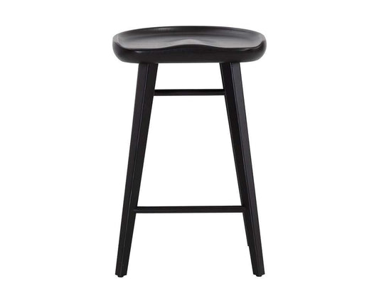 Sunpan - Dominic Counter Stool - Black - 110460 veiw 2