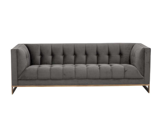 Sunpan - Irongate Ekon Sofa - Piccolo Pebble - 102775 veiw 2