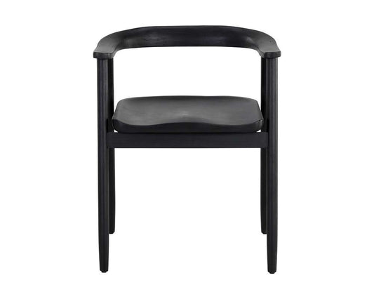 Sunpan - Jeremy Dining Armchair - Black - 110457 veiw 2