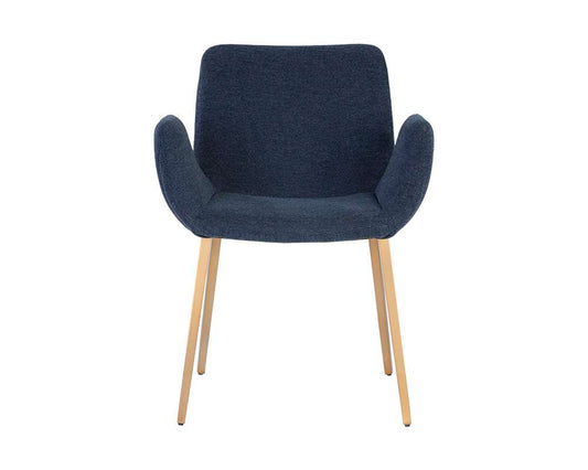 Sunpan - Lucano Dining Armchair - Belfast Navy - 106475_SUN veiw 2
