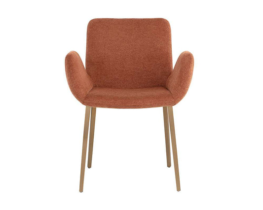 Sunpan - Ikon Lucano Dining Armchair - Belfast Rust - 108731 veiw 2