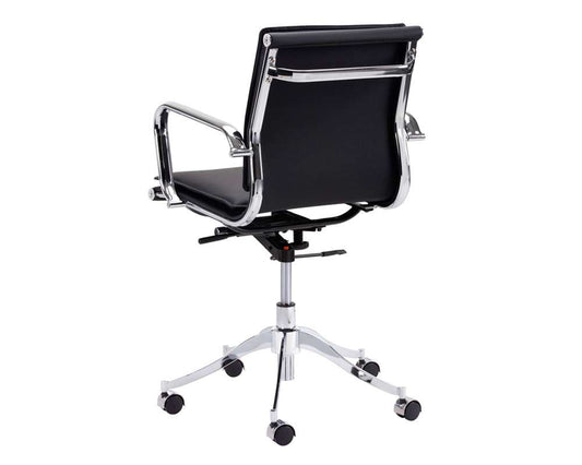 Sunpan - Urban Unity Morgan Office Chair - Onyx - 102988 veiw 2