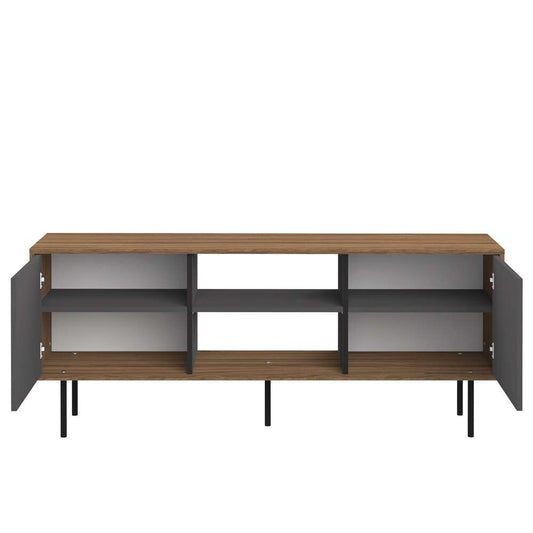TEMAHOME - Altitude Tv Stand in Walnut Color / Grey - E3160A0942A00 veiw 2