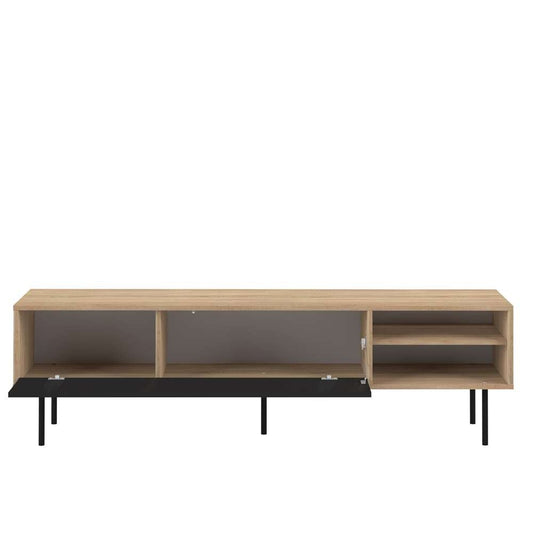 TEMAHOME - Ampere Tv Stand in Oak Color / Black - E3270A3476A01 veiw 2