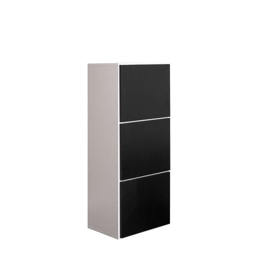 TEMAHOME - Bamboo Shoe Storage Cabinet in White / Black - E4003A2176A00 veiw 2