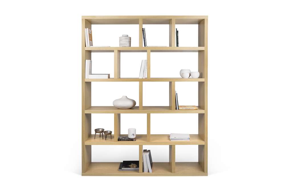TEMAHOME - Berlin 5 Levels Bookcase 150 Cm in Oak - 9500316777 veiw 3