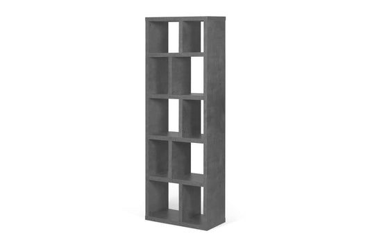 TEMAHOME - Berlin 5 Levels Bookcase 70 Cm in Concrete Look - 9500322525 veiw 2