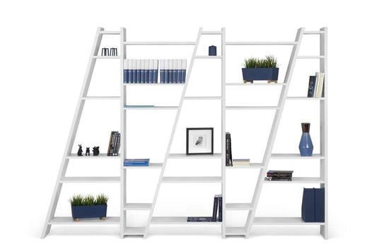 TEMAHOME - Delta Bookcase in Pure White - 9500315343 veiw 2