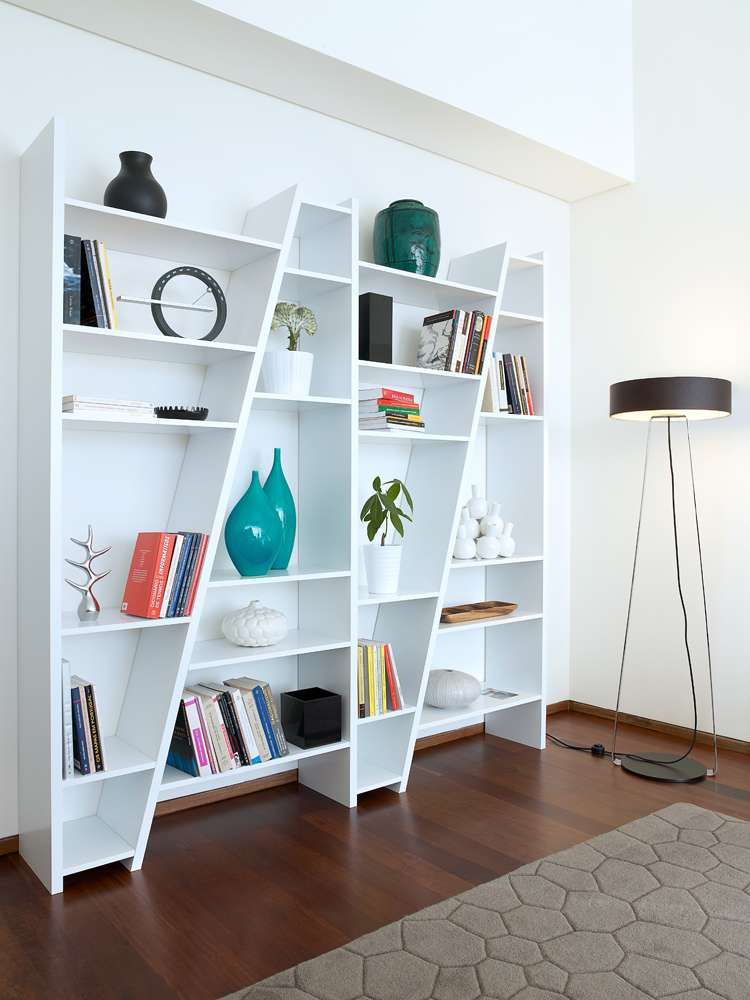TEMAHOME - Delta Bookcase in Pure White - 9500315336 veiw 3