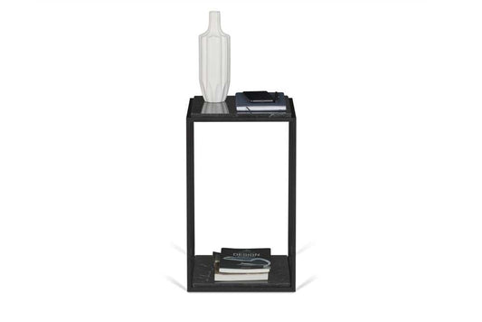 TEMAHOME - Forrest Marble Side Table in Black Marble / Black - 9500628474 veiw 2