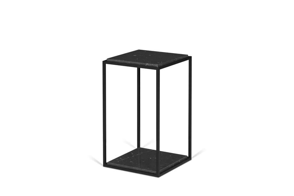 TEMAHOME - Forrest Marble Side Table in Black Marble / Black - 9500628474 veiw 4