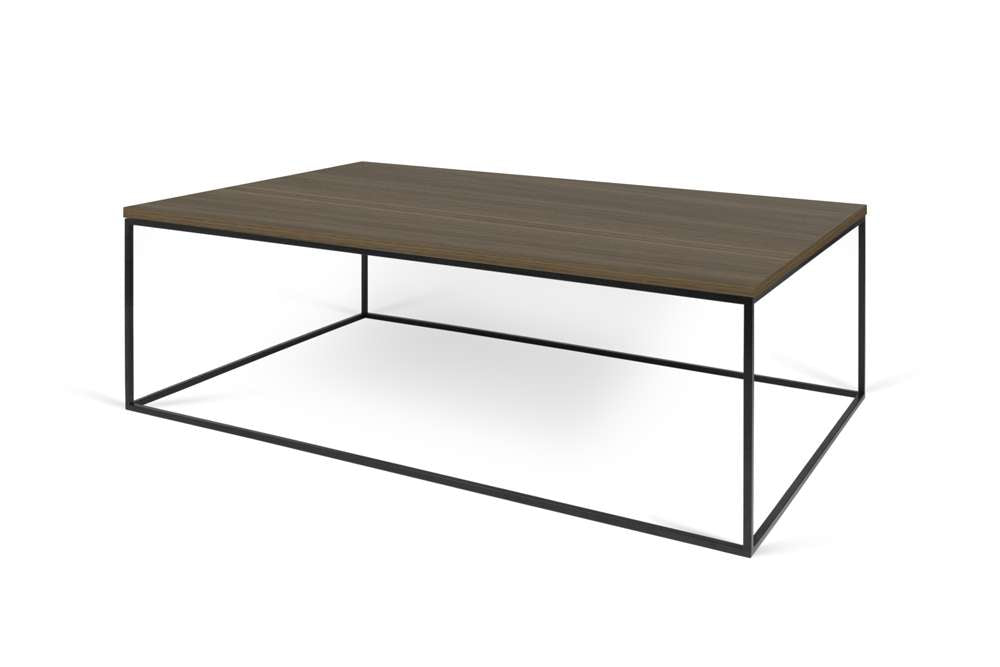 TEMAHOME - Gleam 47X30 Coffee Table in Walnut / Black - 9500628801 veiw 3