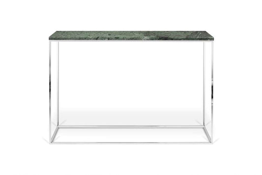 TEMAHOME - Gleam Marble-Top Console in Green Marble and Chrome - 9500629518 veiw 2
