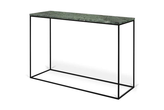 TEMAHOME - Gleam Marble-Top Console in Green Marble / Black - 9500628917 veiw 2