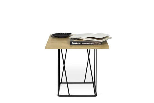 TEMAHOME - Helix 20x20 Side Table in Oak / Black Lacquered Steel - 9500626838 veiw 3