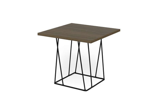 TEMAHOME - Helix 20X20 Side Table in Walnut / Black - 9500628818 veiw 3