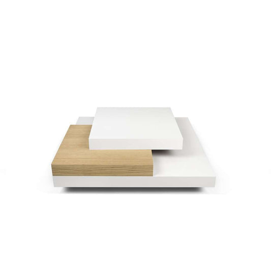 TEMAHOME - Slate 35X35 Coffee Table in Pure White / Oak - 9500625237 veiw 2