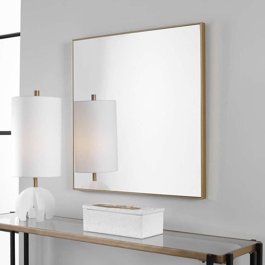 Uttermost - Alexo Gold Square Mirror - 09715 veiw 2