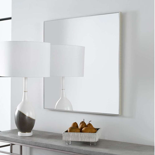 Uttermost - Alexo Silver Square Mirror - 09716 veiw 2