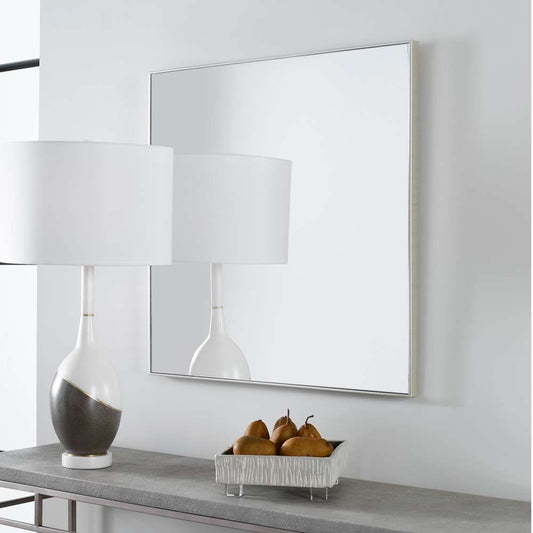 Uttermost - Alexo Silver Square Mirror - 09716 veiw 2