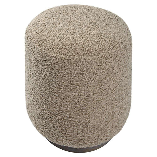 Uttermost - Avila Latte Round Ottoman - 23714 veiw 2