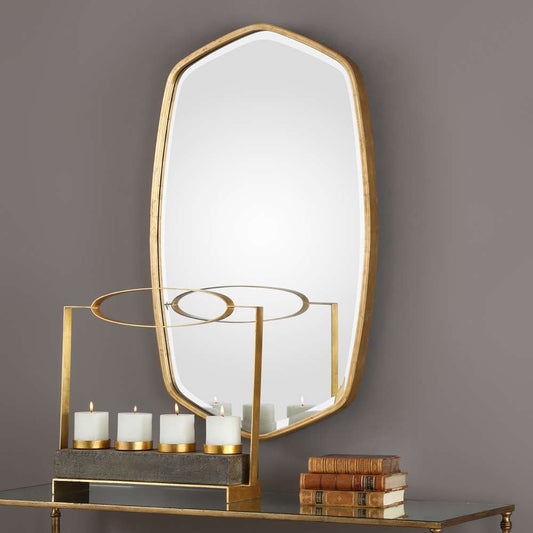 Uttermost - Duronia Antiqued Gold Mirror - 09382 veiw 2
