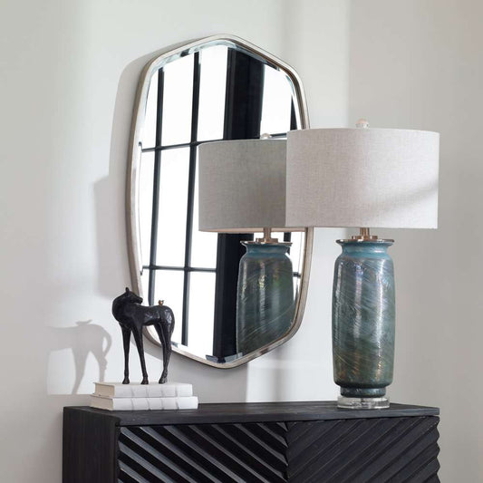 Uttermost - Duronia Brushed Silver Mirror - 09703 veiw 2