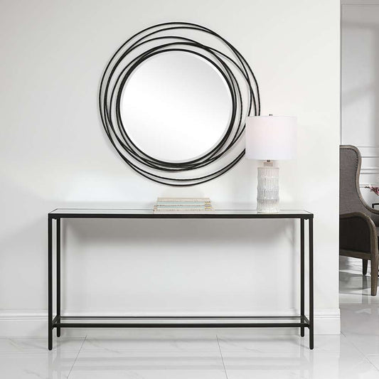 Uttermost - Hayley Black Console Table - 24997 veiw 2