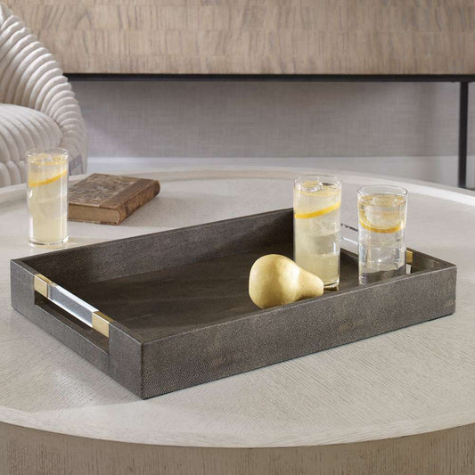 Uttermost - Wessex Gray Tray - 17996 veiw 2