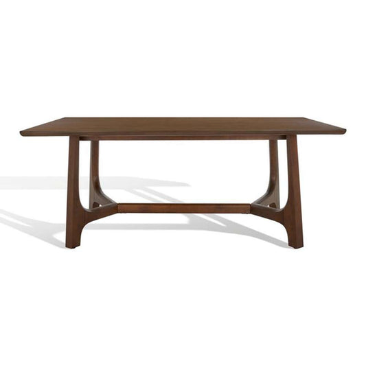 Safavieh - Adelee Wood Rectangle Dining Table Table - Medium Oak - SFV2136C veiw 2